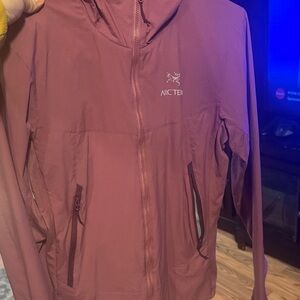 Arc'teryx Mauve Atom Hooded Jacket